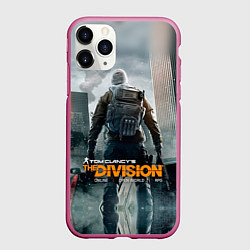 Чехол iPhone 11 Pro матовый Division, цвет: 3D-малиновый