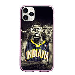 Чехол iPhone 11 Pro матовый Баскетболисты NBA, цвет: 3D-розовый