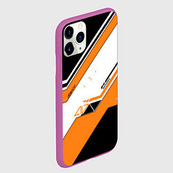 Чехол iPhone 11 Pro матовый CS:GO Asiimov, цвет: 3D-фиолетовый — фото 2