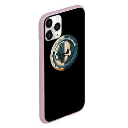 Чехол iPhone 11 Pro матовый Adeptus Mechanicus, цвет: 3D-розовый — фото 2