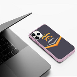 Чехол iPhone 11 Pro матовый Fnatic Arrows, цвет: 3D-розовый — фото 2