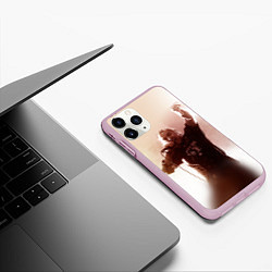 Чехол iPhone 11 Pro матовый Горшок, цвет: 3D-розовый — фото 2