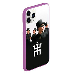 Чехол iPhone 11 Pro матовый Пикник, цвет: 3D-фиолетовый — фото 2