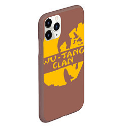 Чехол iPhone 11 Pro матовый Wu-Tang Clan, цвет: 3D-коричневый — фото 2