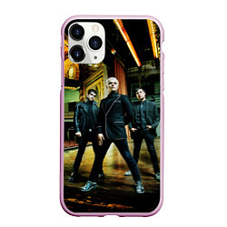 Чехол iPhone 11 Pro матовый My chemical romance, цвет: 3D-розовый
