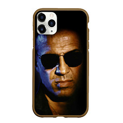 Чехол iPhone 11 Pro матовый Адриано Челентано, цвет: 3D-коричневый
