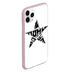 Чехол iPhone 11 Pro матовый Тони Раут звезда, цвет: 3D-розовый — фото 2