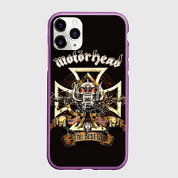 Чехол iPhone 11 Pro матовый Motorhead: The best of, цвет: 3D-фиолетовый