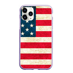 Чехол iPhone 11 Pro матовый США, цвет: 3D-светло-сиреневый