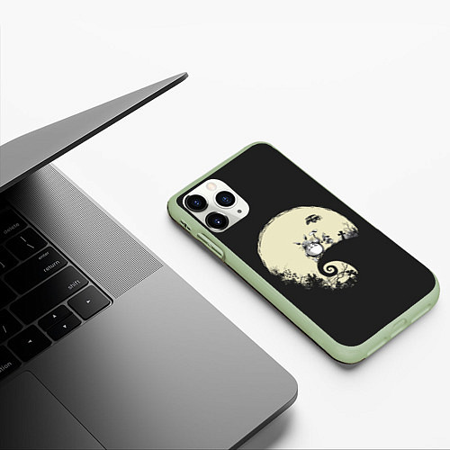 Чехол iPhone 11 Pro матовый Tototro1 / 3D-Салатовый – фото 3