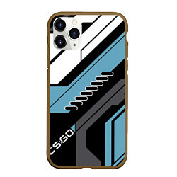 Чехол iPhone 11 Pro матовый CS:GO Vulcan Style, цвет: 3D-коричневый