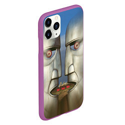 Чехол iPhone 11 Pro матовый Pink Floyd The division bell, цвет: 3D-фиолетовый — фото 2