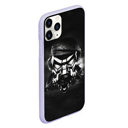 Чехол iPhone 11 Pro матовый Pirate Station: Dark Side, цвет: 3D-светло-сиреневый — фото 2