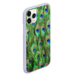 Чехол iPhone 11 Pro матовый Life is beautiful, цвет: 3D-светло-сиреневый — фото 2