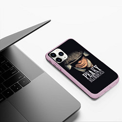 Чехол iPhone 11 Pro матовый Peaky Blinders, цвет: 3D-розовый — фото 2