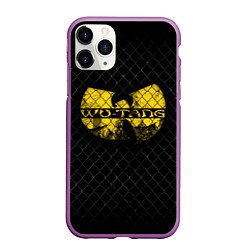 Чехол iPhone 11 Pro матовый Wu-Tang Clan: Grid, цвет: 3D-фиолетовый