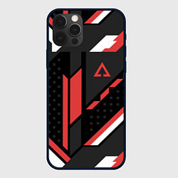 Чехол для iPhone 12 Pro Max CS:GO Cyrex Pattern, цвет: 3D-черный