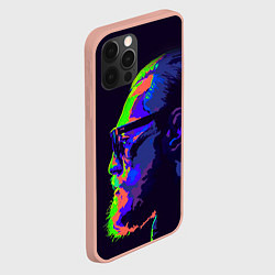 Чехол для iPhone 12 Pro Max McGregor Neon, цвет: 3D-светло-розовый — фото 2