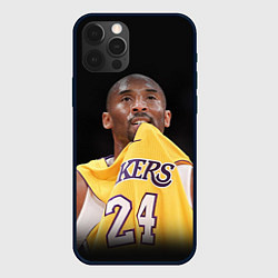 Чехол для iPhone 12 Pro Max Kobe Bryant, цвет: 3D-черный