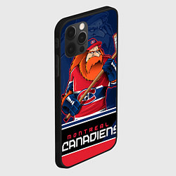 Чехол для iPhone 12 Pro Max Montreal Canadiens, цвет: 3D-черный — фото 2