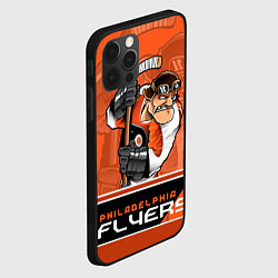 Чехол для iPhone 12 Pro Max Philadelphia Flyers, цвет: 3D-черный — фото 2