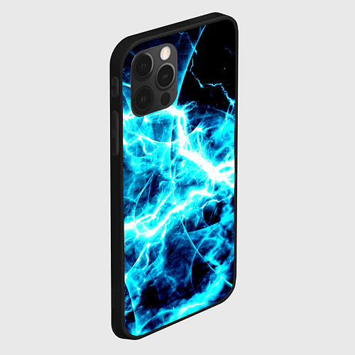 Чехол iPhone 12 Pro Max Energy / 3D-Черный – фото 2