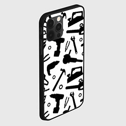 Чехол для iPhone 12 Pro Max Строитель 7, цвет: 3D-черный — фото 2