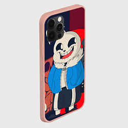 Чехол для iPhone 12 Pro Max Sans, цвет: 3D-светло-розовый — фото 2