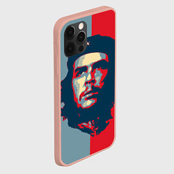 Чехол для iPhone 12 Pro Max Che Guevara, цвет: 3D-светло-розовый — фото 2