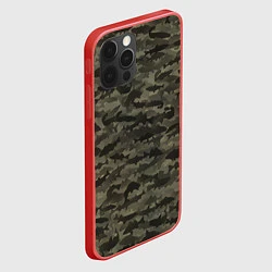 Чехол для iPhone 12 Pro Max Камуфляж рыбака, цвет: 3D-красный — фото 2