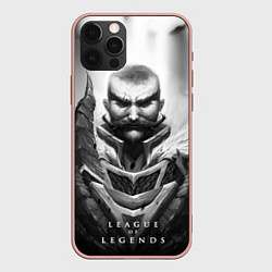 Чехол для iPhone 12 Pro Max Браум, цвет: 3D-светло-розовый