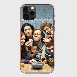 Чехол для iPhone 12 Pro Max Shameless, цвет: 3D-светло-розовый