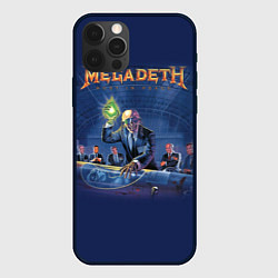 Чехол для iPhone 12 Pro Max Megadeth: Rust In Peace, цвет: 3D-черный