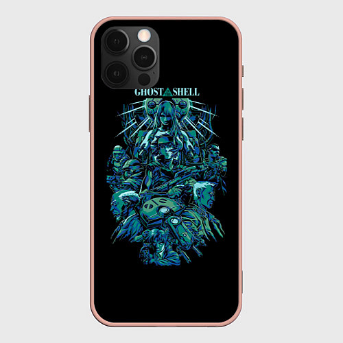 Чехол iPhone 12 Pro Max Ghost In The Shell 7 / 3D-Светло-розовый – фото 1