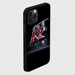 Чехол для iPhone 12 Pro Max Nissan Gtr - sports car, цвет: 3D-черный — фото 2