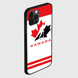 Чехол для iPhone 12 Pro Max Canada Team, цвет: 3D-черный — фото 2