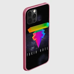 Чехол для iPhone 12 Pro Max Tokio Hotel: New Symbol, цвет: 3D-малиновый — фото 2