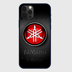 Чехол для iPhone 12 Pro Max Yamaha, цвет: 3D-черный