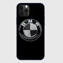 Чехол для iPhone 12 Pro Max BMW - emblem, цвет: 3D-черный
