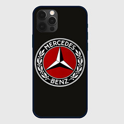 Чехол для iPhone 12 Pro Max Mercedes-Benz, цвет: 3D-черный