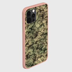 Чехол для iPhone 12 Pro Max Камуфляж с утками, цвет: 3D-светло-розовый — фото 2