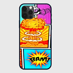 Чехол для iPhone 12 Pro Max Pop Art, цвет: 3D-черный