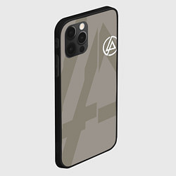 Чехол для iPhone 12 Pro Max Linkin Park: Grey style, цвет: 3D-черный — фото 2