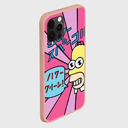 Чехол для iPhone 12 Pro Max Japanesse Homer, цвет: 3D-светло-розовый — фото 2