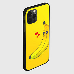 Чехол для iPhone 12 Pro Max Just Banana (Yellow), цвет: 3D-черный — фото 2