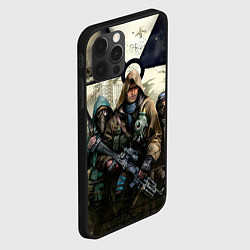 Чехол для iPhone 12 Pro Max STALKER: Radioactive, цвет: 3D-черный — фото 2