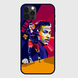 Чехол для iPhone 12 Pro Max Jr. Neymar, цвет: 3D-черный