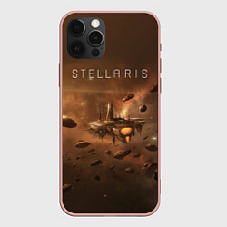 Чехол для iPhone 12 Pro Max Stellaris, цвет: 3D-светло-розовый