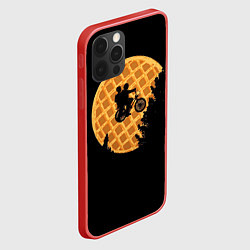 Чехол для iPhone 12 Pro Max Wafer Rider, цвет: 3D-красный — фото 2