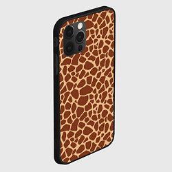 Чехол для iPhone 12 Pro Max Жираф, цвет: 3D-черный — фото 2